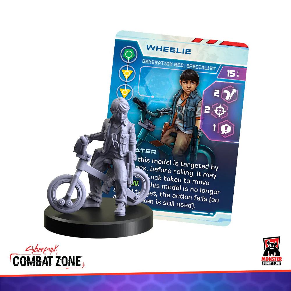 CYBERPUNK RED:COMBAT ZONE Generation Red Faction Starter Box