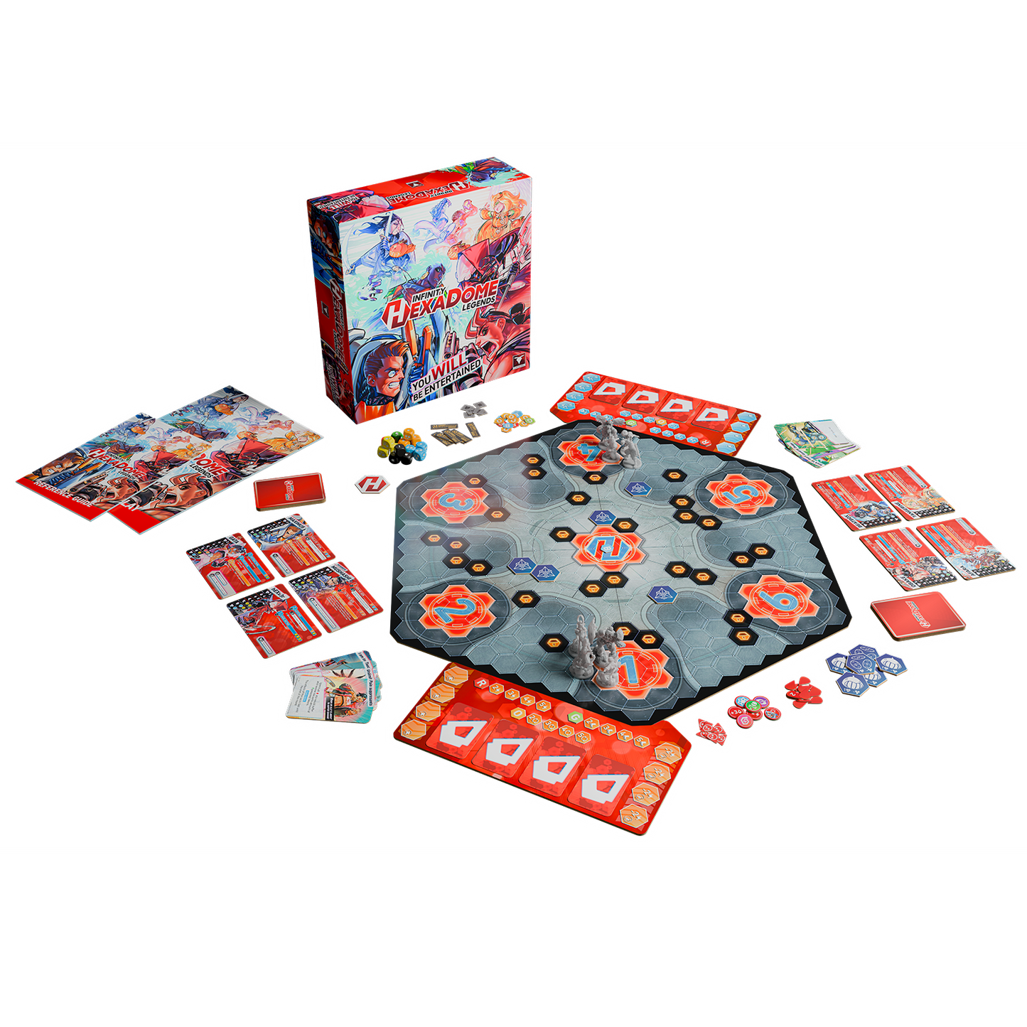 Infinity HexaDome Legends: Core Box [AUGUST PRE-ORDER]