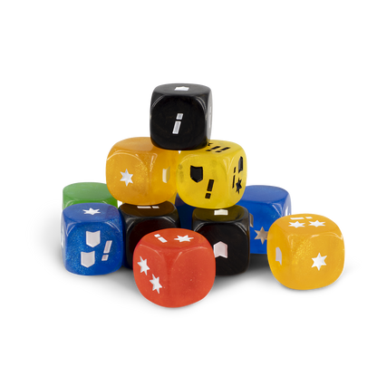 Infinity HexaDome Legends: Frost Dice Set [AUGUST PRE-ORDER]