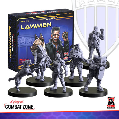 CYBERPUNK RED:COMBAT ZONE Lawmen Faction Starter Box