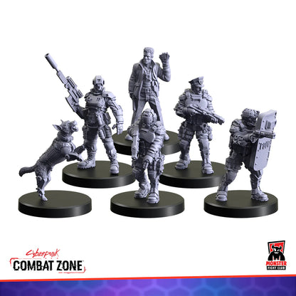 CYBERPUNK RED:COMBAT ZONE Lawmen Faction Starter Box