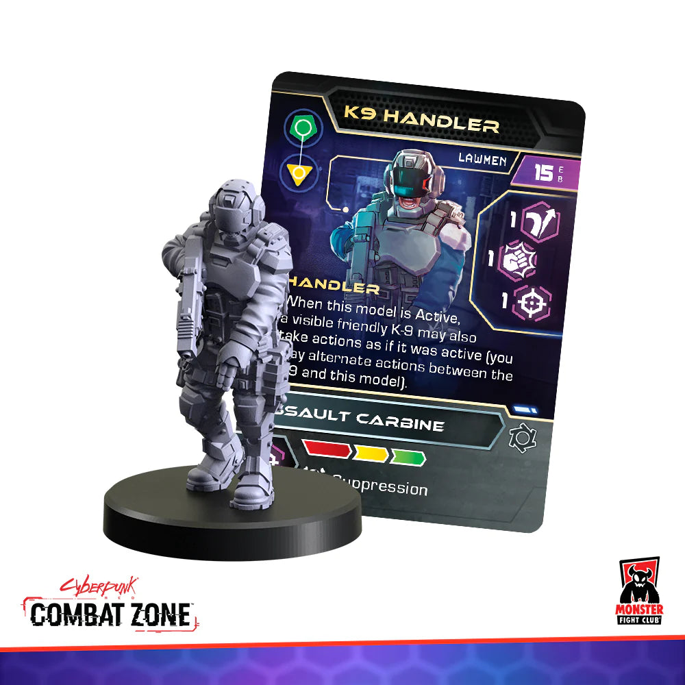 CYBERPUNK RED:COMBAT ZONE Lawmen Faction Starter Box