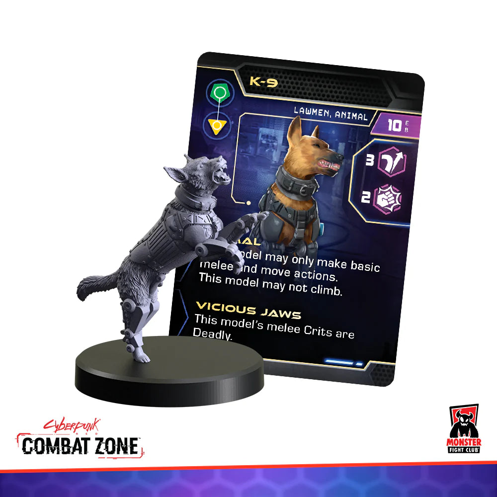 CYBERPUNK RED:COMBAT ZONE Lawmen Faction Starter Box