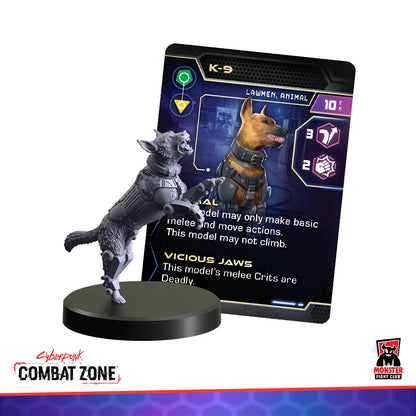 CYBERPUNK RED:COMBAT ZONE Lawmen Faction Starter Box