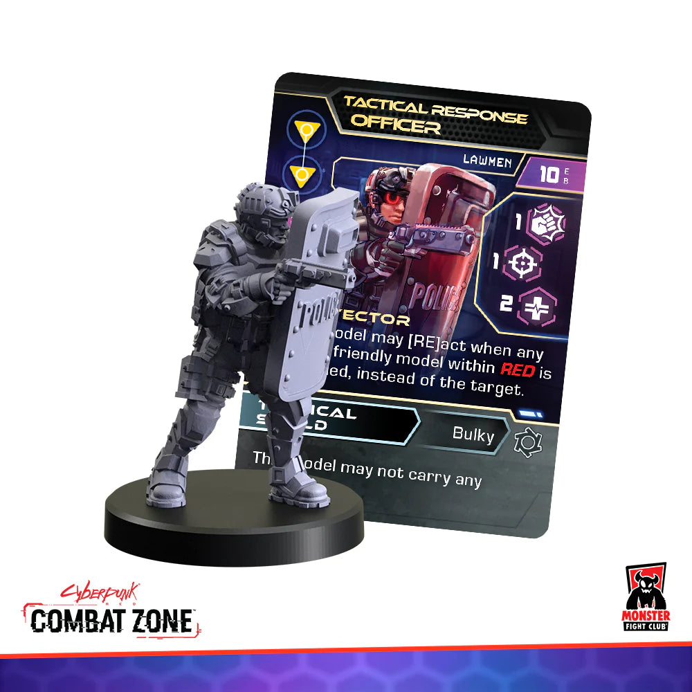 CYBERPUNK RED:COMBAT ZONE Lawmen Faction Starter Box