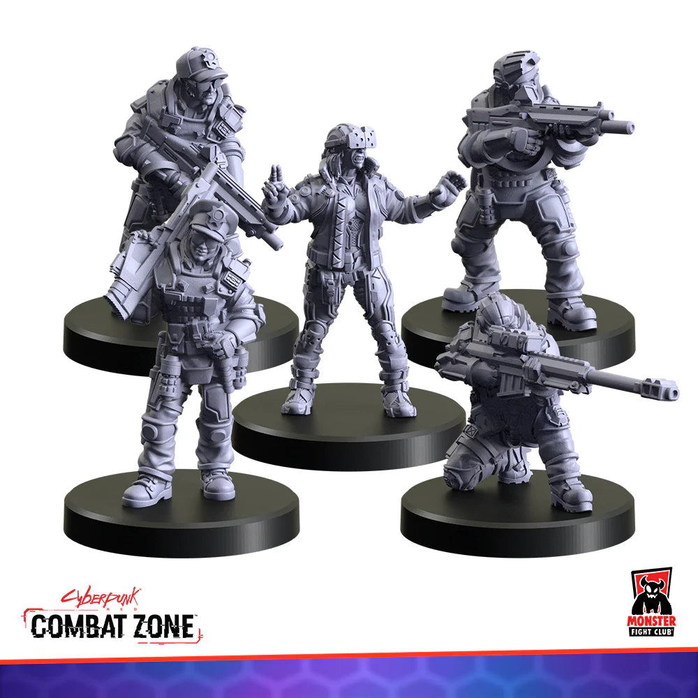 CYBERPUNK RED:COMBAT ZONE MAX-TAC Gangers: Command & Control