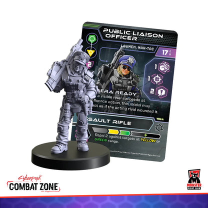 CYBERPUNK RED:COMBAT ZONE MAX-TAC Gangers: Command & Control