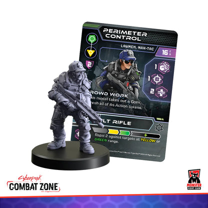 CYBERPUNK RED:COMBAT ZONE MAX-TAC Gangers: Command & Control