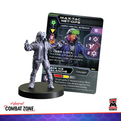 CYBERPUNK RED:COMBAT ZONE MAX-TAC Gangers: Command & Control