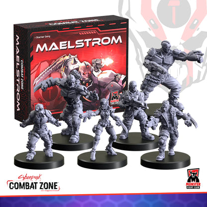 CYBERPUNK RED:COMBAT ZONE Maelstrom Faction Starter Box