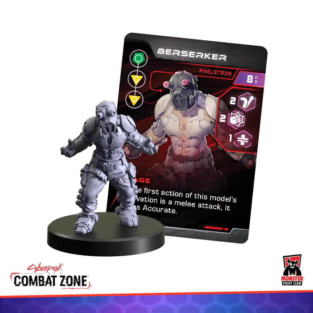 CYBERPUNK RED:COMBAT ZONE Maelstrom Faction Starter Box
