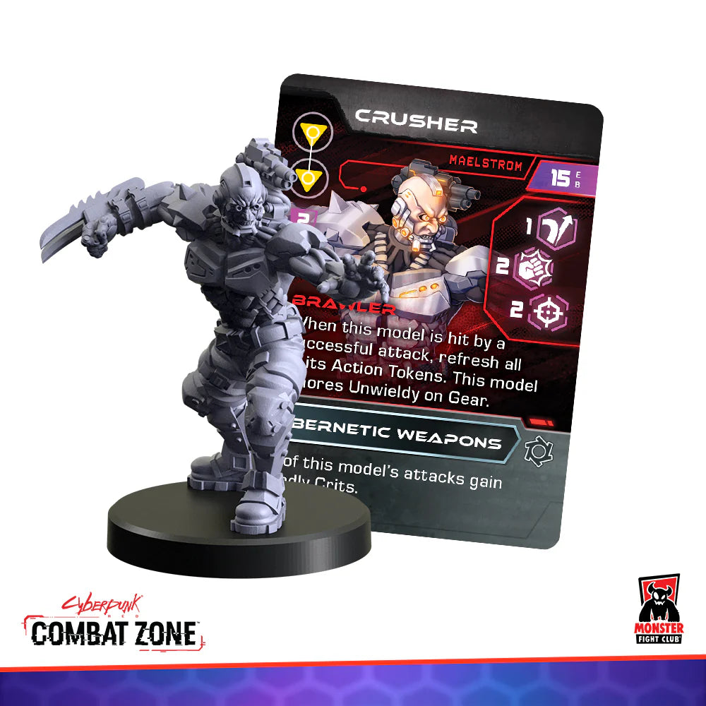 CYBERPUNK RED:COMBAT ZONE Maelstrom Faction Starter Box