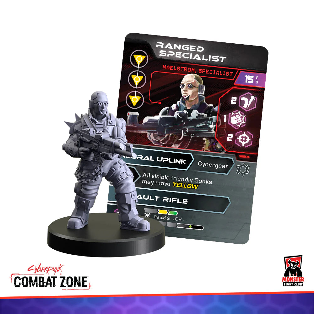 CYBERPUNK RED:COMBAT ZONE Maelstrom Faction Starter Box