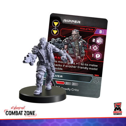 CYBERPUNK RED:COMBAT ZONE Maelstrom Faction Starter Box