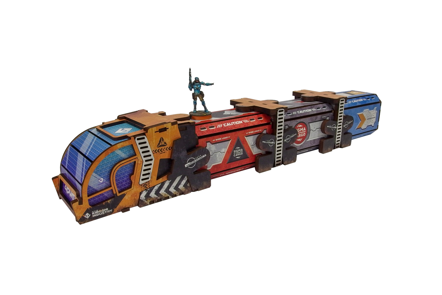 Precinct Sigma Porpoise Hauler (1) PREPAINTED