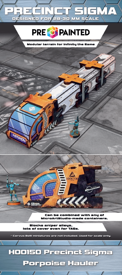 Precinct Sigma Porpoise Hauler (1) PREPAINTED