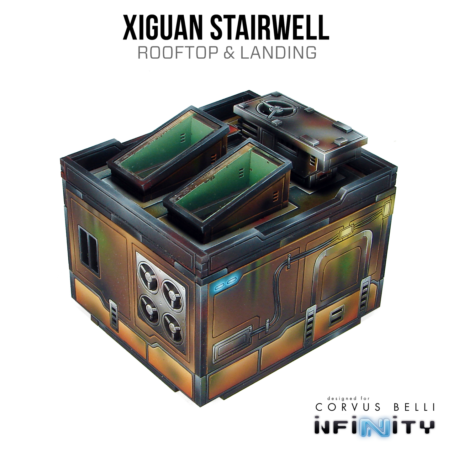 Xiguan Stacks - Stairwell Builder