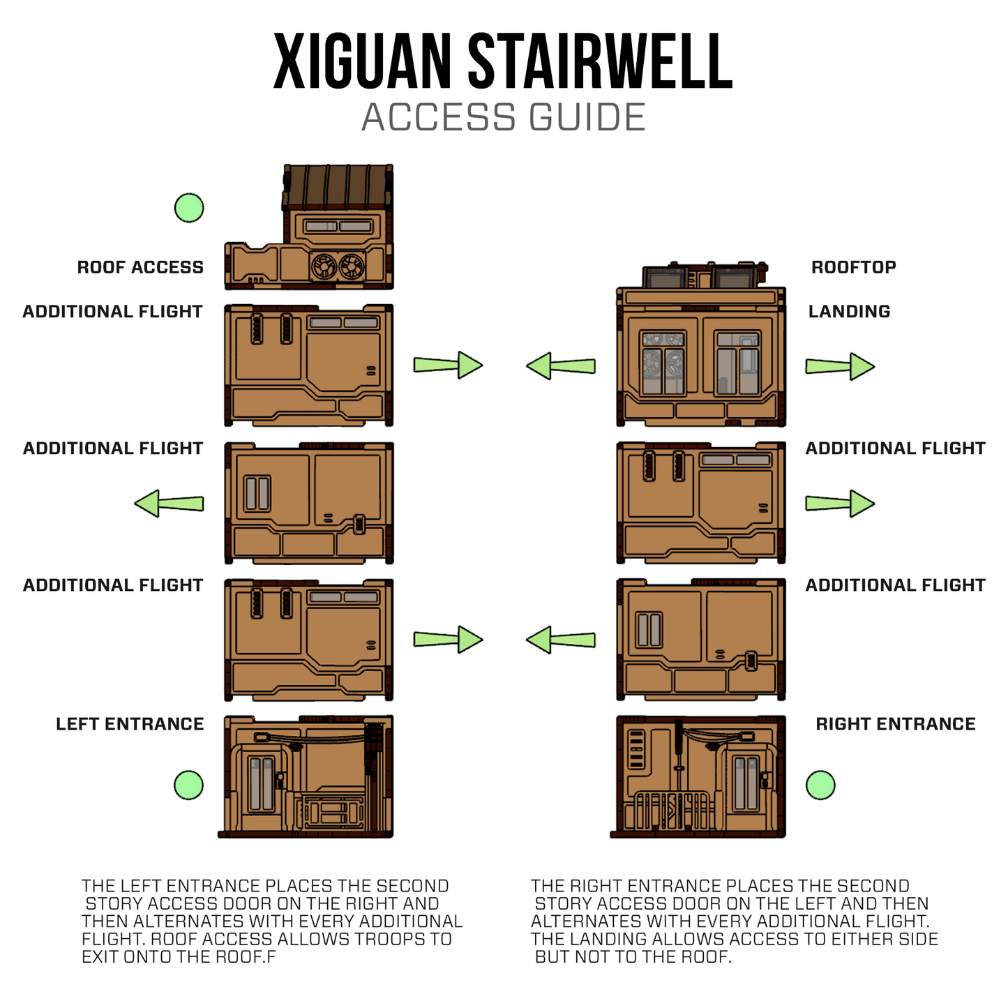 Xiguan Stacks - Stairwell Builder