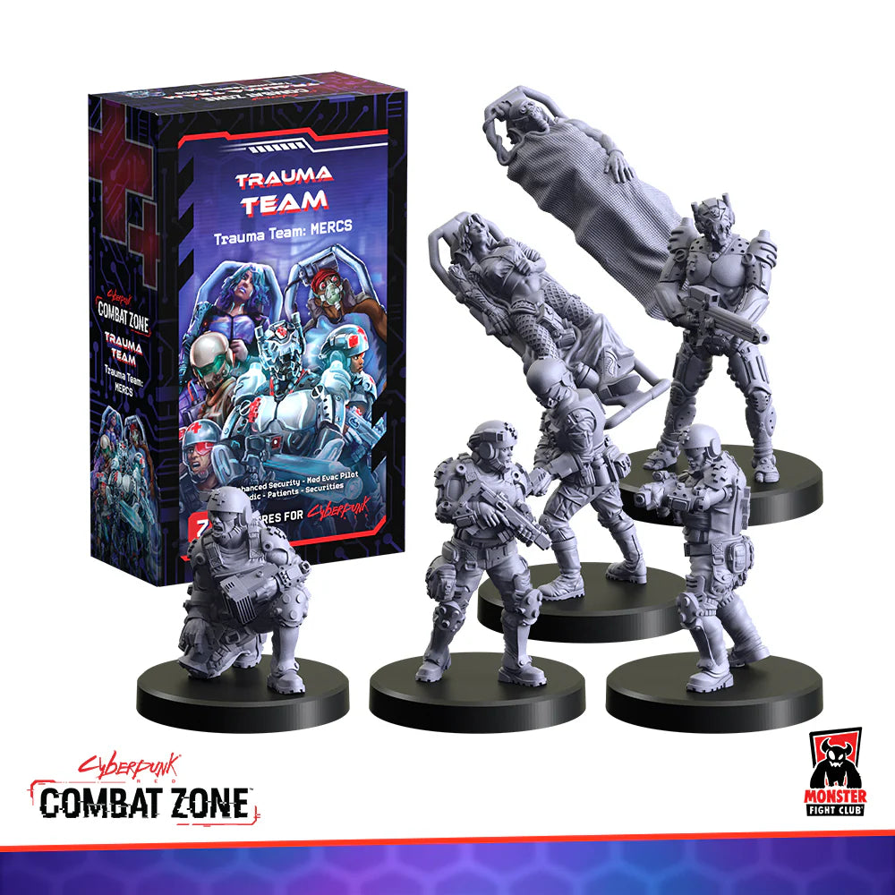 CYBERPUNK RED:COMBAT ZONE Trauma Team Faction Starter Box