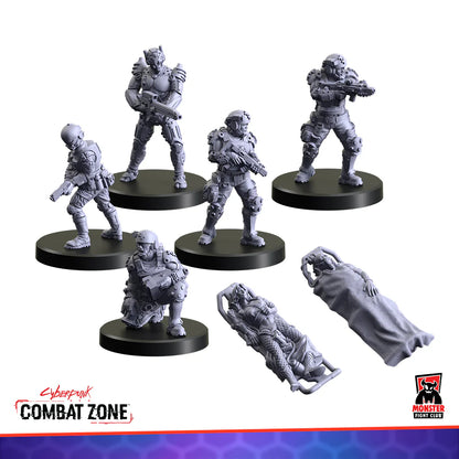 CYBERPUNK RED:COMBAT ZONE Trauma Team Faction Starter Box