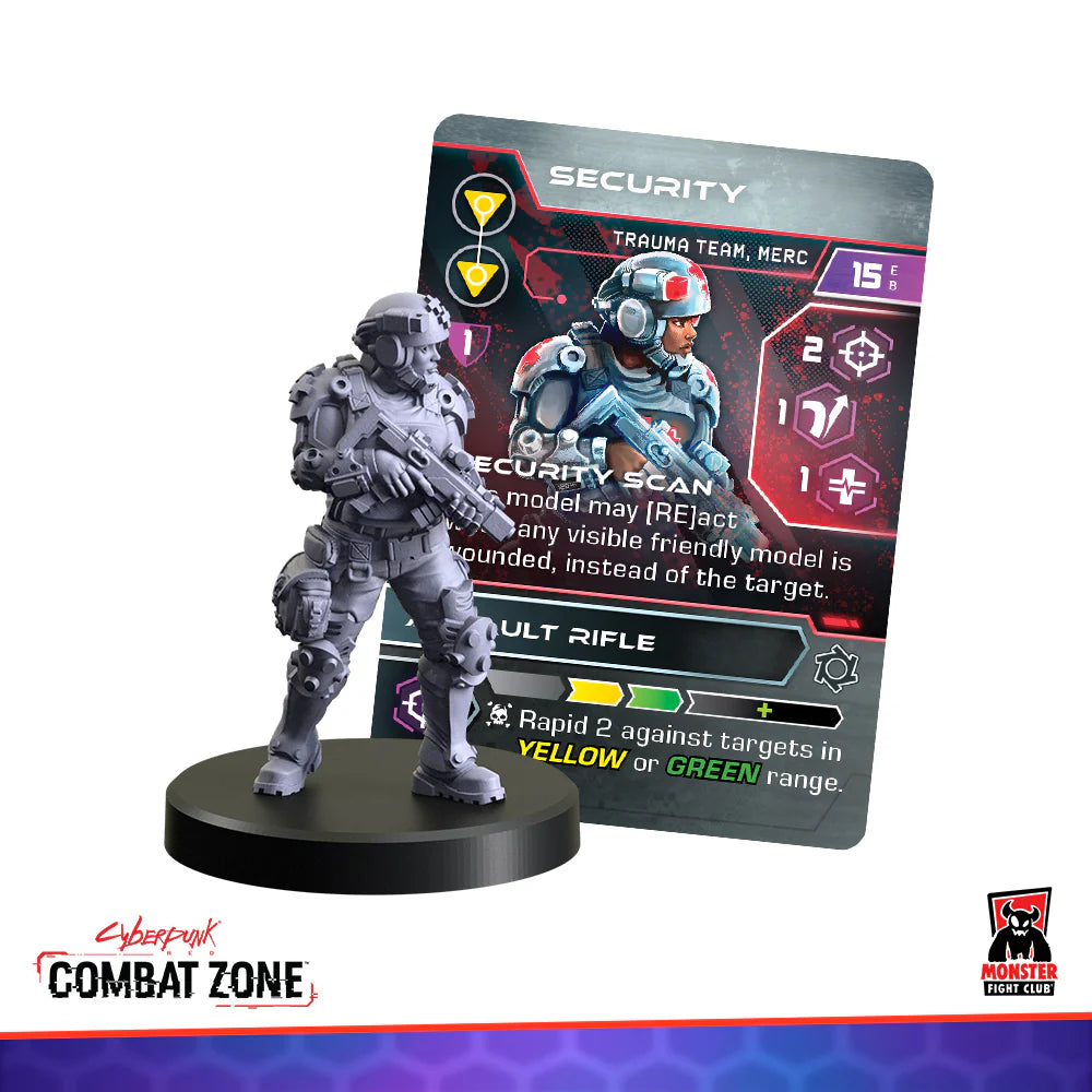 CYBERPUNK RED:COMBAT ZONE Trauma Team Faction Starter Box