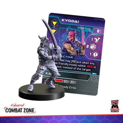 CYBERPUNK RED:COMBAT ZONE Tyger Claw Faction Starter Box