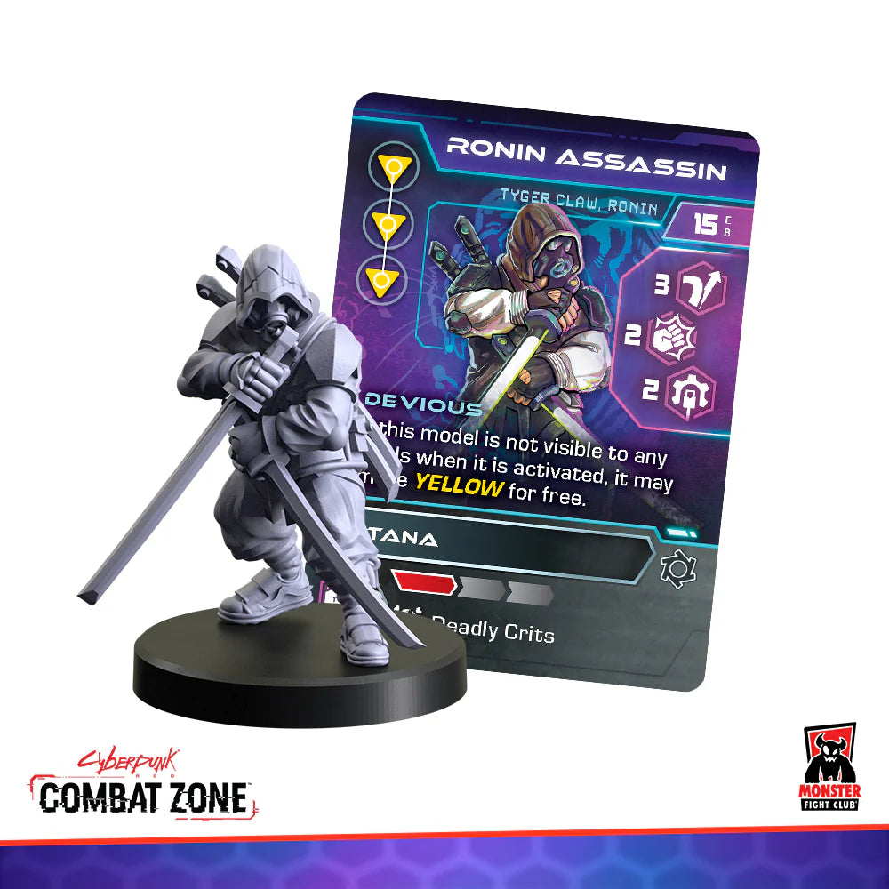 CYBERPUNK RED:COMBAT ZONE Tyger Claw Faction Starter Box