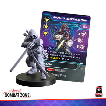 CYBERPUNK RED:COMBAT ZONE Tyger Claw Faction Starter Box