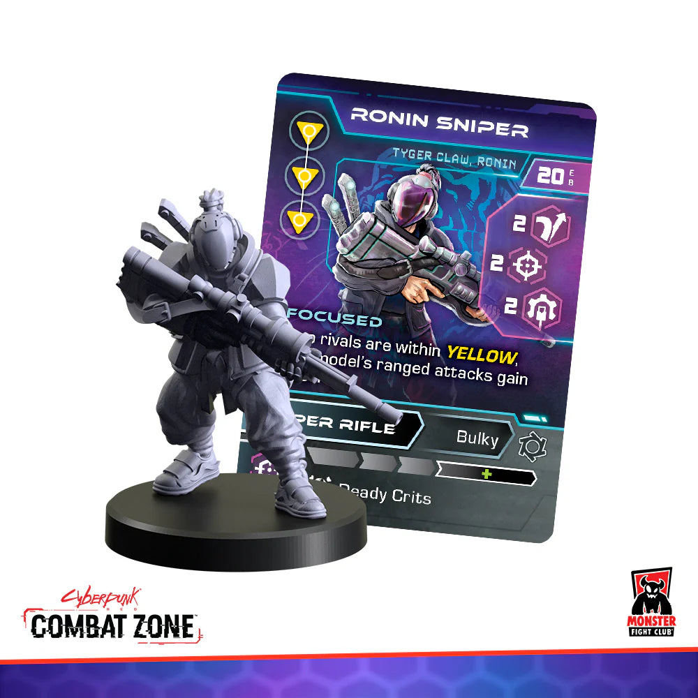 CYBERPUNK RED:COMBAT ZONE Tyger Claw Faction Starter Box