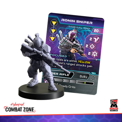CYBERPUNK RED:COMBAT ZONE Tyger Claw Faction Starter Box