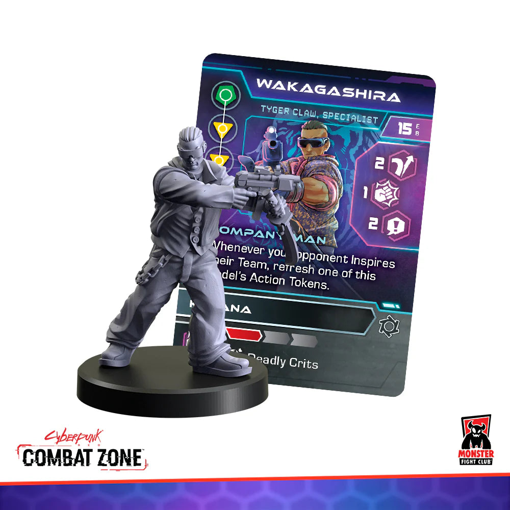 CYBERPUNK RED:COMBAT ZONE Tyger Claw Faction Starter Box