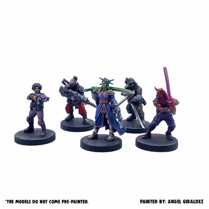 CYBERPUNK RED:COMBAT ZONE Tyger Claw Faction Starter Box