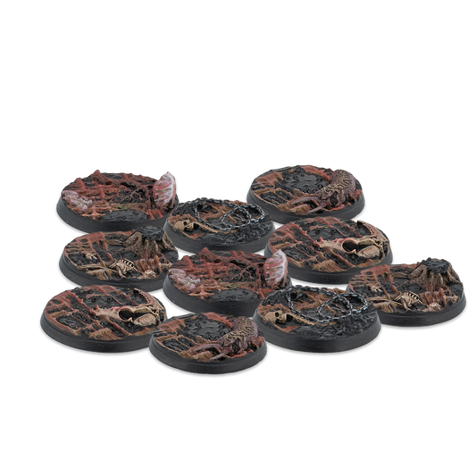 30mm Scions of Yaldabaoth Scenery Bases, Alpha Series (SEPTEMBER PRE-ORDER)