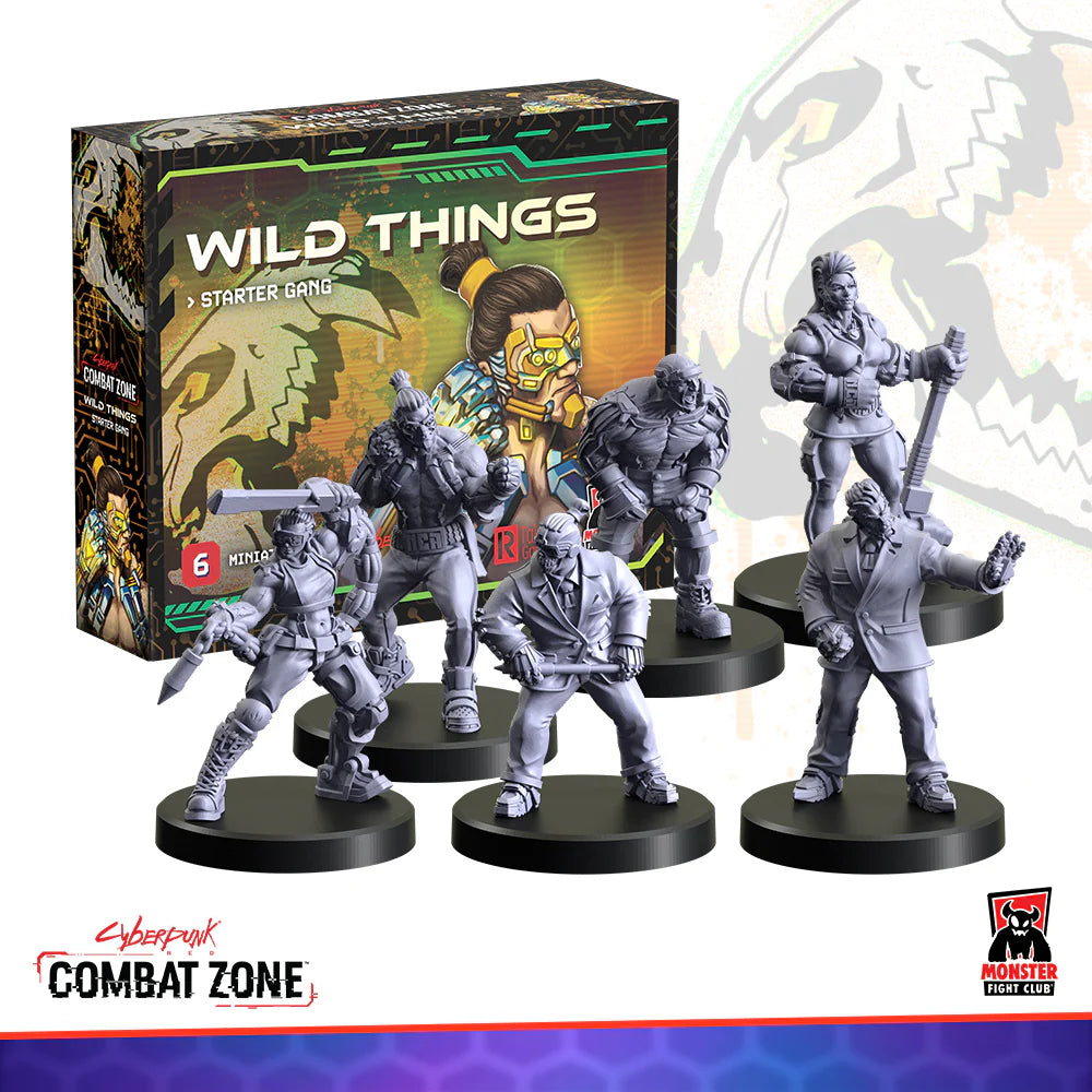 CYBERPUNK RED:COMBAT ZONE Wild Things Starter Box
