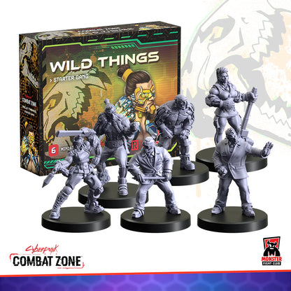 CYBERPUNK RED:COMBAT ZONE Wild Things Starter Box