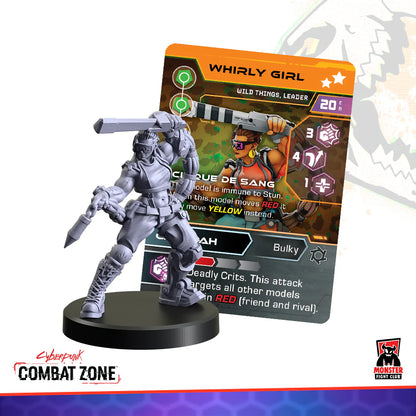 CYBERPUNK RED:COMBAT ZONE Wild Things Starter Box