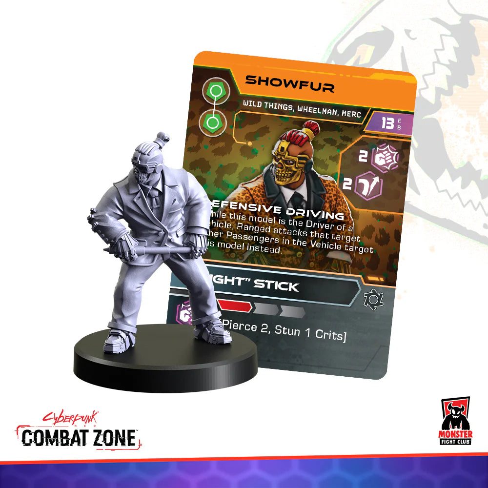 CYBERPUNK RED:COMBAT ZONE Wild Things Starter Box