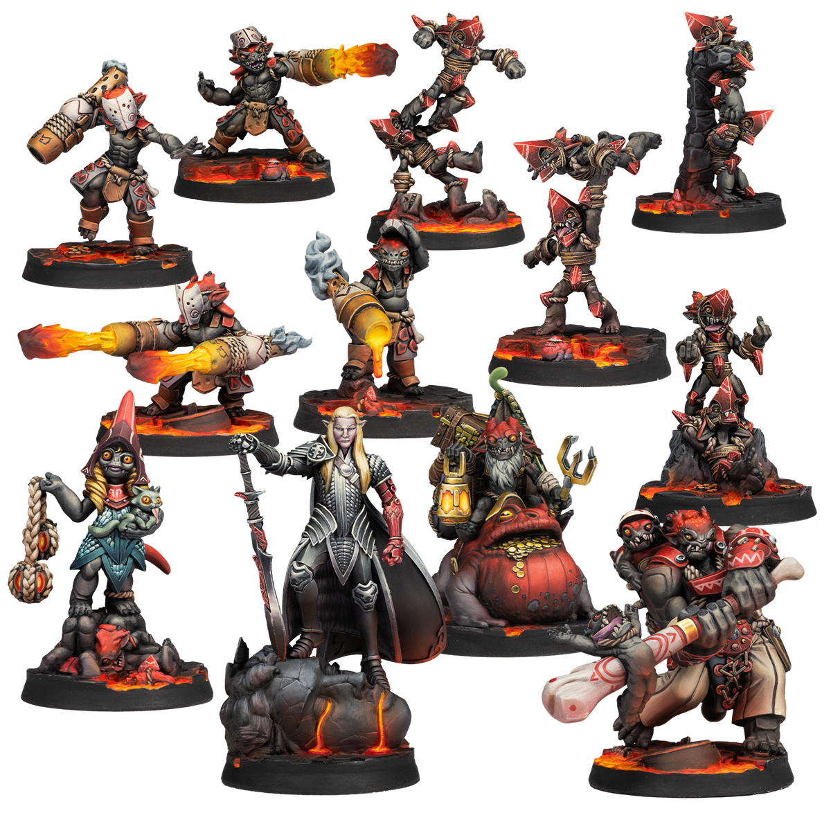 Red Caps Action Pack (NOVEMBER PRE-ORDER)