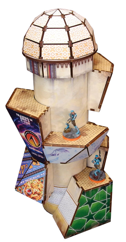 Al Medinat Terraformation Tower (1) PREPAINTED (sand)
