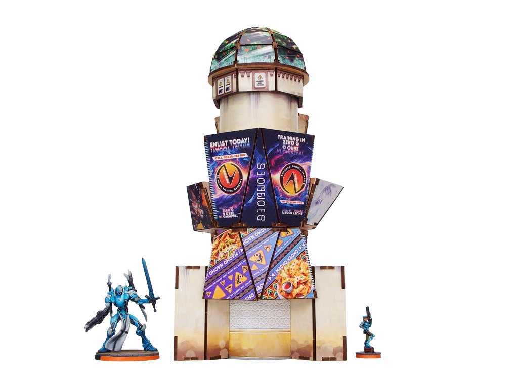 Al Medinat Terraformation Tower (1) PREPAINTED (sand)