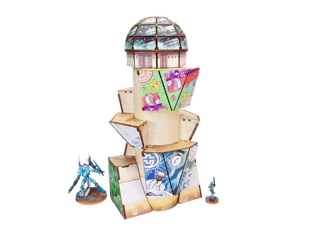 Al Medinat Terraformation Tower (1) PREPAINTED (sand)