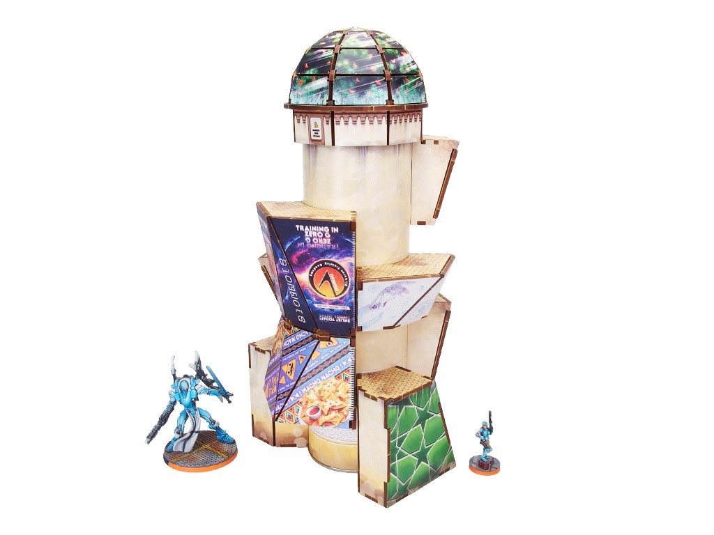 Al Medinat Terraformation Tower (1) PREPAINTED (sand)