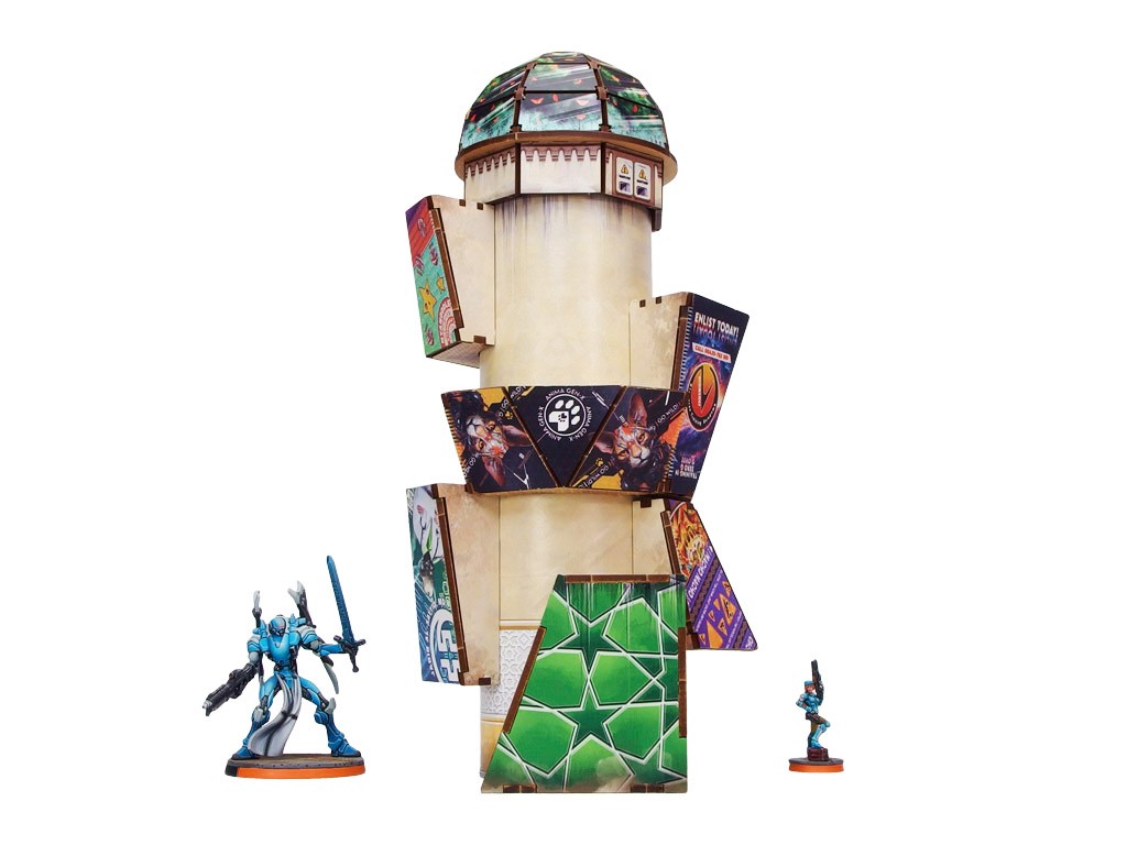 Al Medinat Terraformation Tower (1) PREPAINTED (sand)