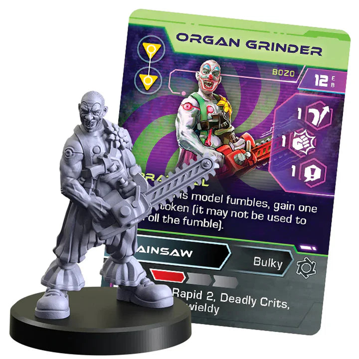 CYBERPUNK RED:COMBAT ZONE BOZOS Faction Starter Box