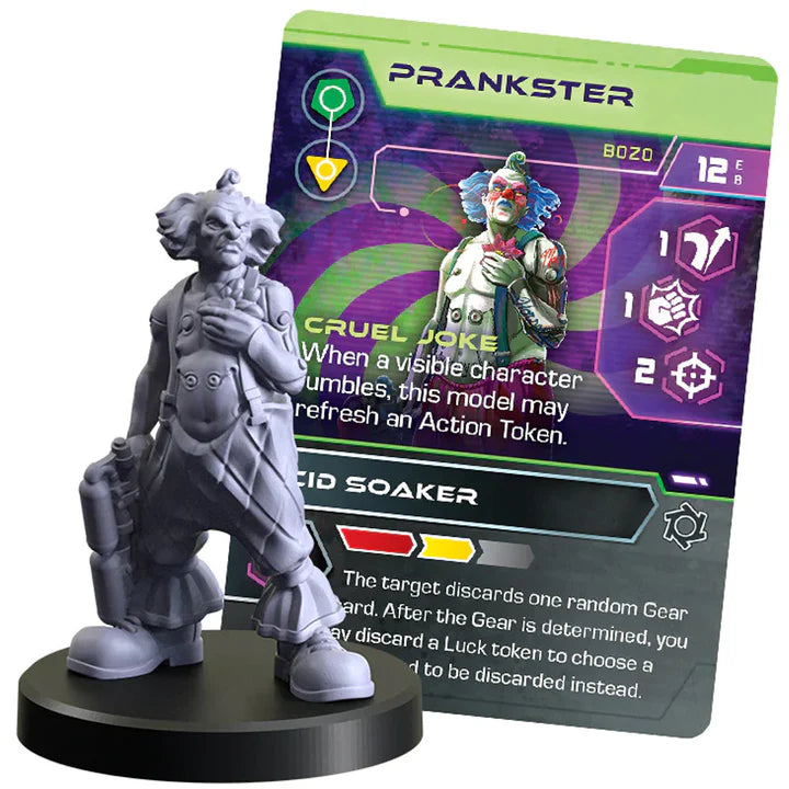 CYBERPUNK RED:COMBAT ZONE BOZOS Faction Starter Box