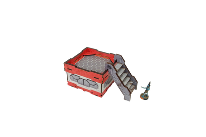 Precinct Sigma Bridges & Stairs (3) PREPAINTED (grey)