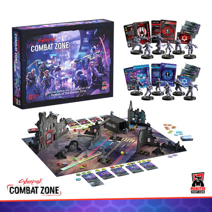 CYBERPUNK RED:COMBAT ZONE 2 PLAYER STARTER CORE BOX