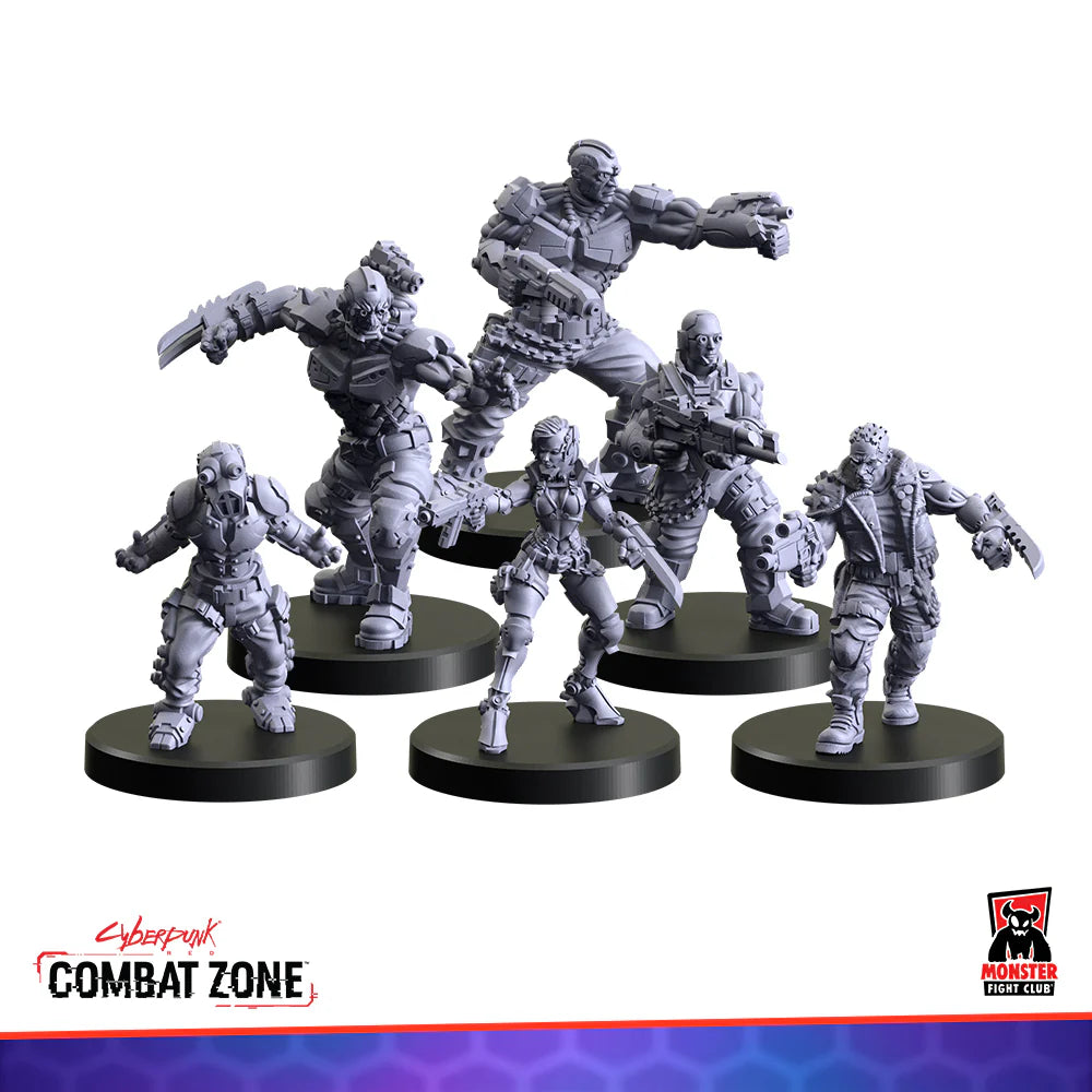 CYBERPUNK RED:COMBAT ZONE 2 PLAYER STARTER CORE BOX
