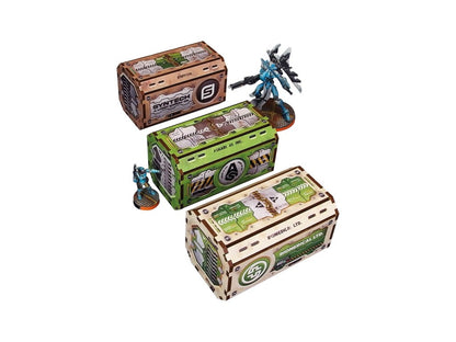 Al Medinat Containers (3) PREPAINTED (sand/green)