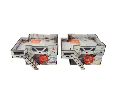 Precinct Sigma Cubicle (2) PREPAINTED (grey)